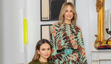 su hija Sofía, un universo de color y la elegancia más 'chic'