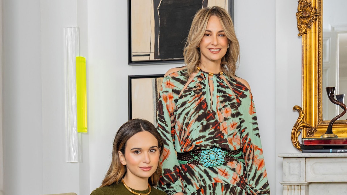 su hija Sofía, un universo de color y la elegancia más 'chic'