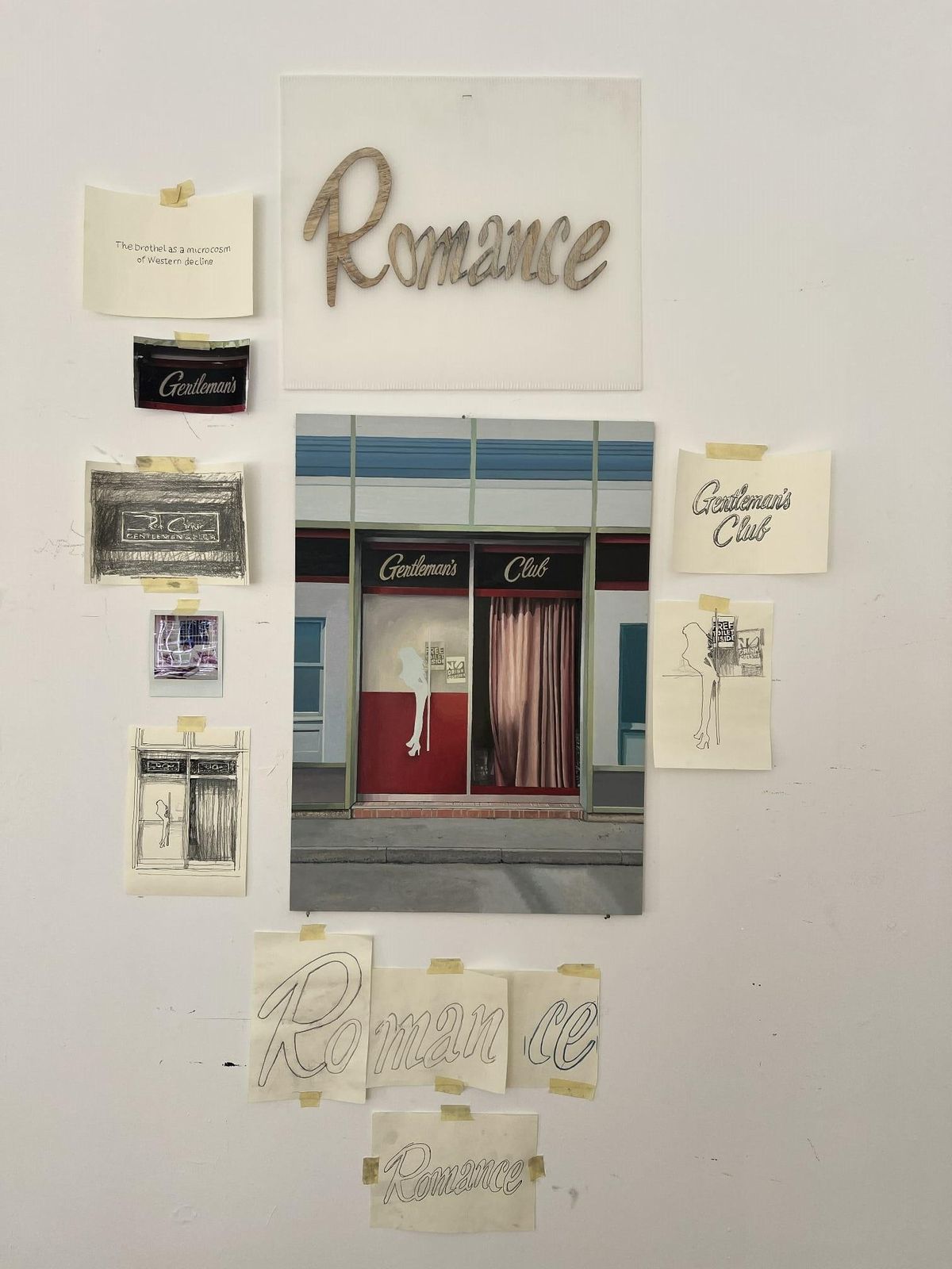 La creatividad de este pintor losareño es continua.