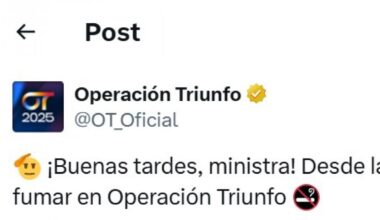 Mónica García reacciona a un tuit de Operación Triunfo y le contestan desde la academia: puede cruzar la pasarela