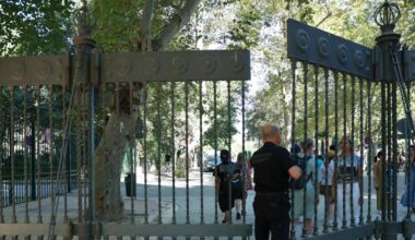 Desalojan a los obreros del Museo Arqueológico por la posible presencia de gripe aviar en el Parque de María Luisa