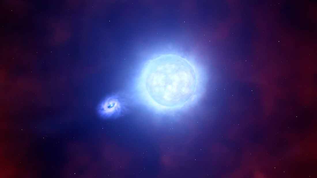 Las estrellas masivas prefieren vivir en pareja incluso en galaxias con baja metalicidad