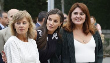 El debut de Marta Carazo como jefa de la secretaría de la reina Letizia - La Voz de Galicia