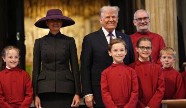 El emotivo gesto en privado de Donald y Melania Trump con la recordada Isabel II en su viaje de Estado