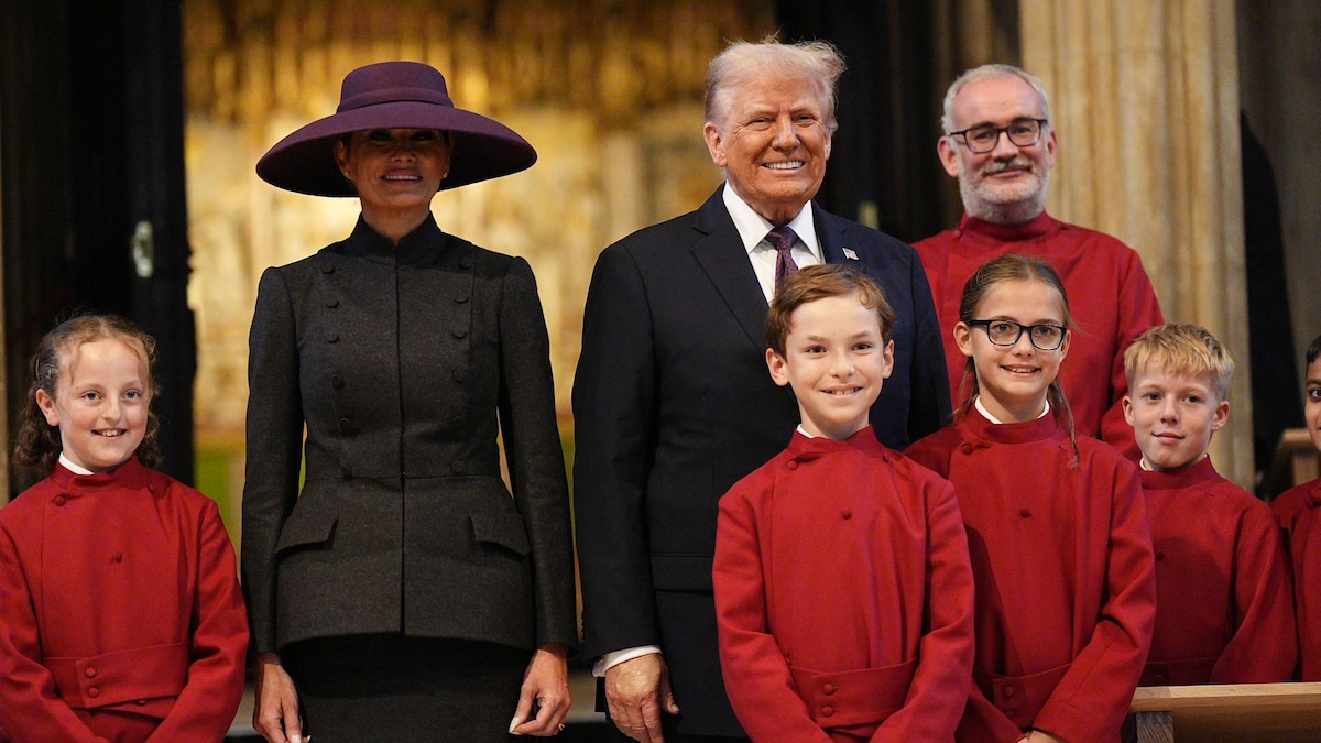 El emotivo gesto en privado de Donald y Melania Trump con la recordada Isabel II en su viaje de Estado