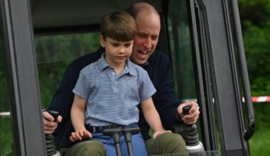 El príncipe Guillermo habla como nunca de su hijo Louis