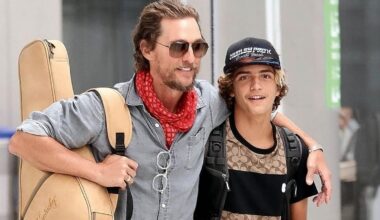 Matthew McConaughey ocultó el apellido de su hijo para que lograra un papel en el cine