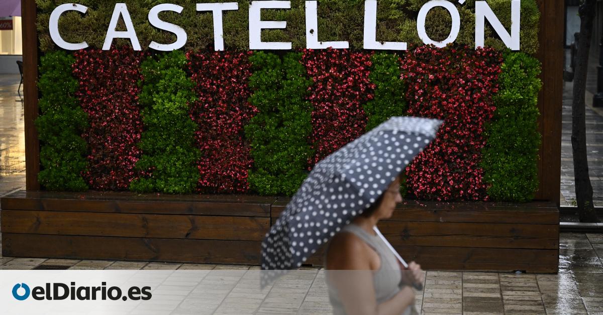 La Aemet activa avisos por fuertes lluvias, tormentas y granizadas hasta el miércoles en el este de España