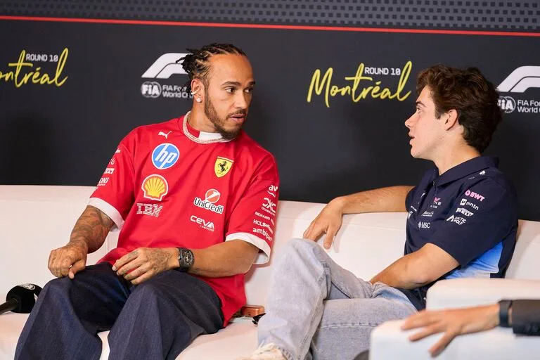 Lewis Hamilton, uno de los grande ídolos de Franco Colapinto