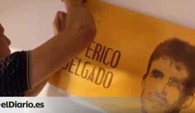 la Ciclería de Zaragoza quita su placa y coloca una bandera palestina