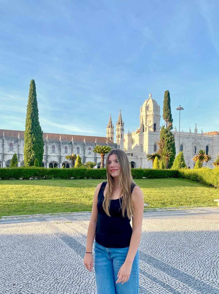 La infanta Sofía, en Lisboa