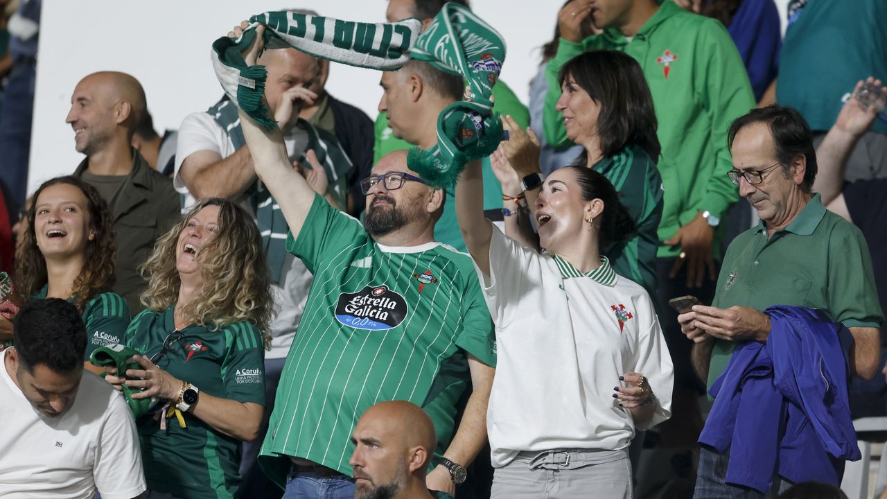 Búscate en la grada de la remontada del Racing frente a la Ponferradina