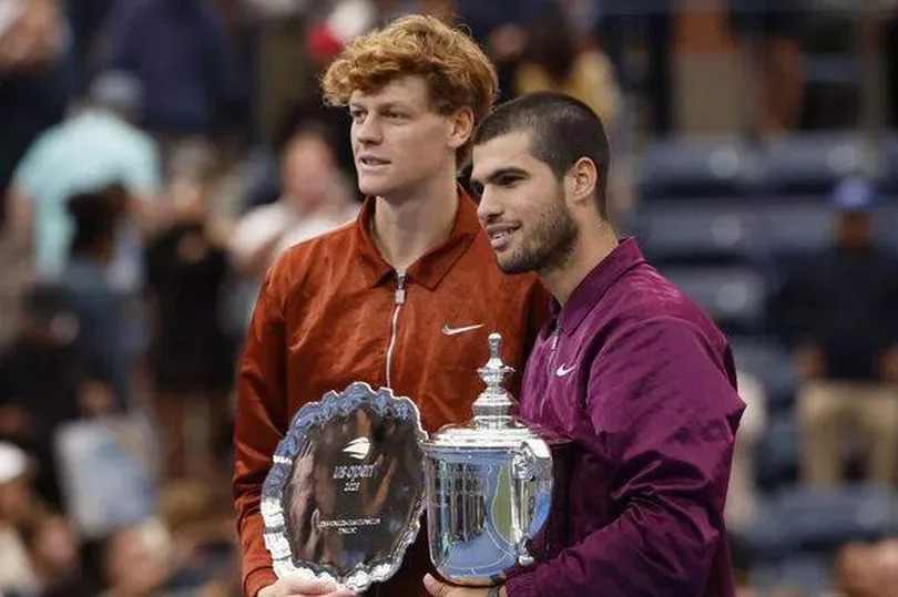 Jannik Sinner y Carlos Alcaraz
