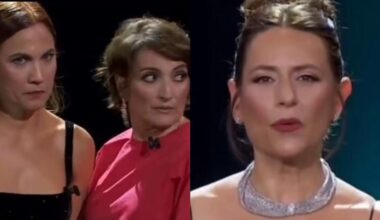 Itziar Ituño habla en euskera en el Zinemaldia y las presentadoras reaccionan: &quot;¿no querrás hacer un Ayuso?&quot;