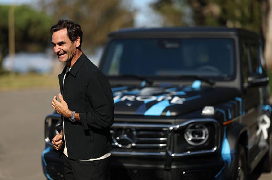 Roger Federer en la Laver Cup 2025. Foto: Getty