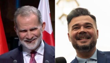 Por primera vez (quizá en la historia) Gabriel Rufián está de acuerdo con Felipe VI