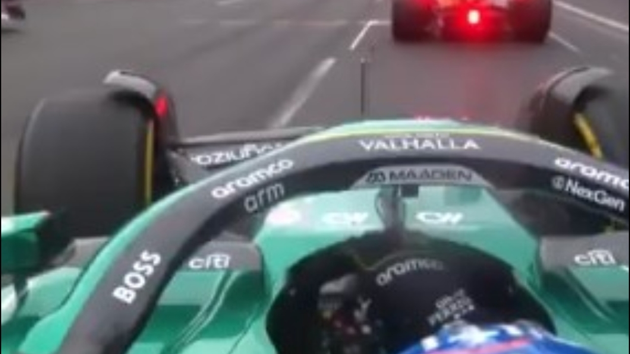 La sanción que se le impuso a Alonso en Bakú...¡por culpa de Piastri!
