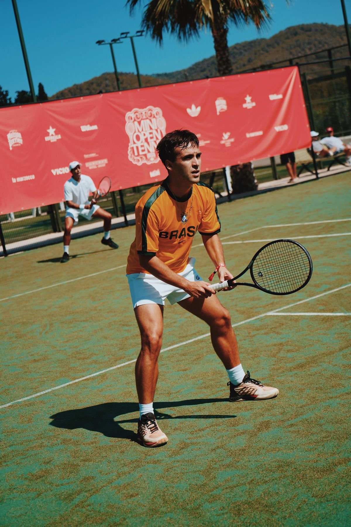 Ricardo Gómez, en pleno partido