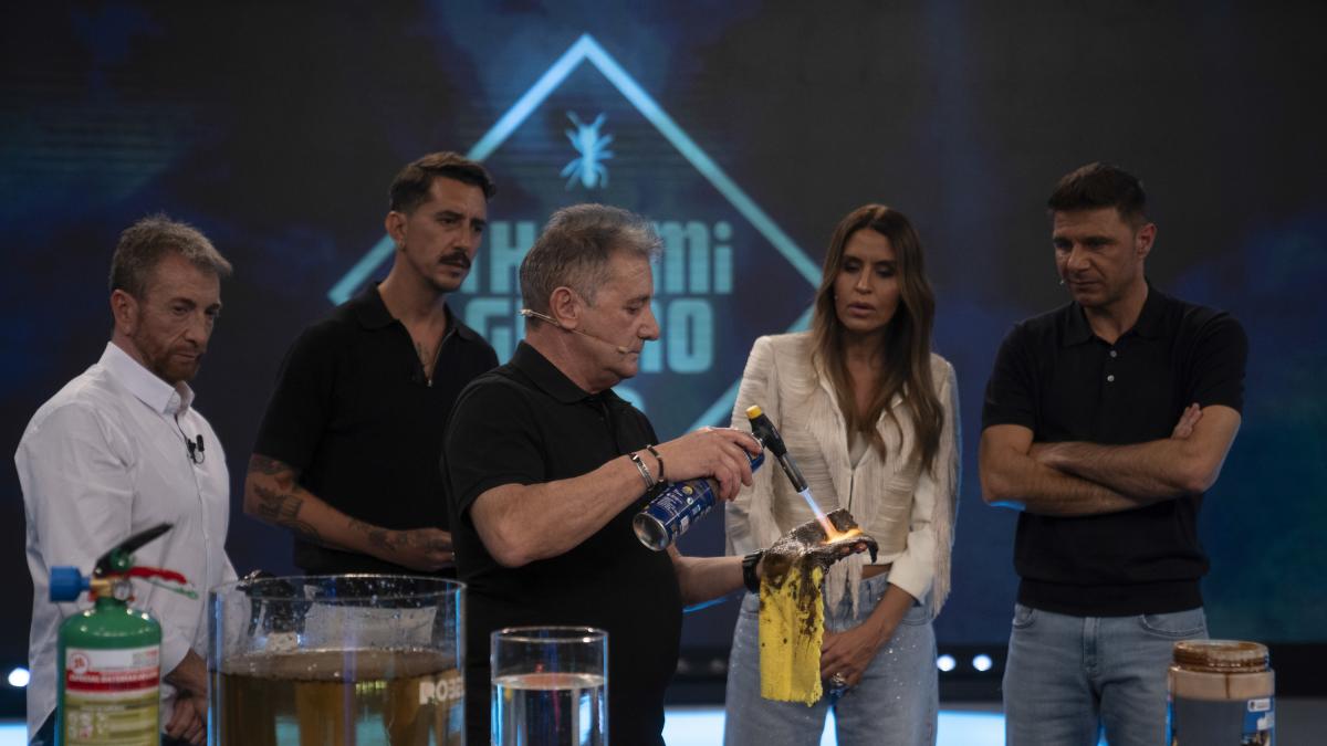 Un catedrático en Ingeniería Forestal reacciona incrédulo a esta escena en 'El Hormiguero'