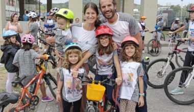 FOTOGALERÍA l Más de 400 ciclistas pedalean sin malos humos