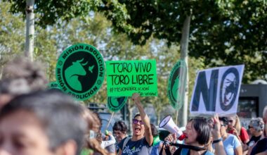 PACMA llama a la ciudadanía a manifestarse este sábado en Madrid por el fin de la tauromaquia