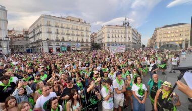 10.000 personas participan en la marcha antitaurina convocada por PACMA en Madrid