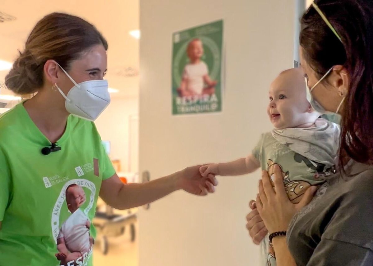 Galicia comienza este lunes la campaña de vacunación frente al virus respiratorio sincitial