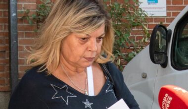 Terelu Campos, con mala cara y escoltada en el hospital tras su dura advertencia a Mar Flores