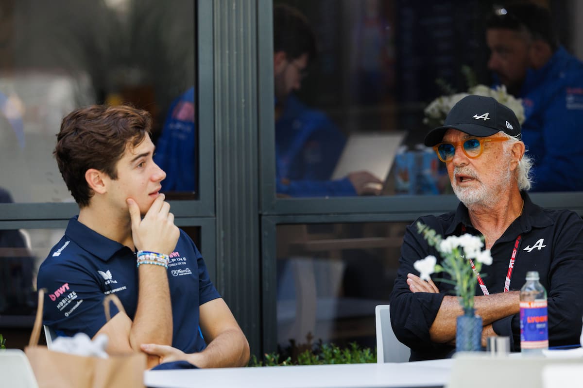 El elogio de Colapinto a Briatore y las diferencias entre el Alpine 2025 y el Williams 2024