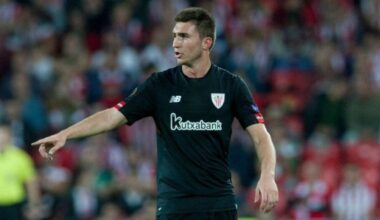 Laporte da indicaciones con el Athletic. Foto Twitter (@Laporte)