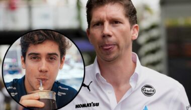 El Tío James volvió a bancar a Colapinto: "Tiene talento natural y pasión argentina" :: Olé