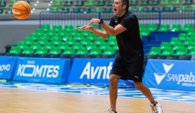 Galbiati derrocha intensidad en el calentamiento del Baskonia