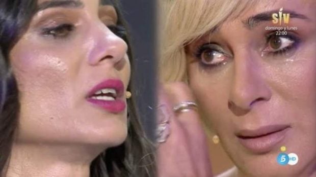 Gema y Ana María Aldón en 'Déjate querer'. (Foto: Telecinco)