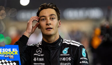 George Russell en Mercedes