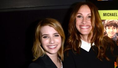 Julia Roberts y Emma Roberts reaparecen más parecidas que nunca con dos looks a juego en la fiesta de Jacquemus