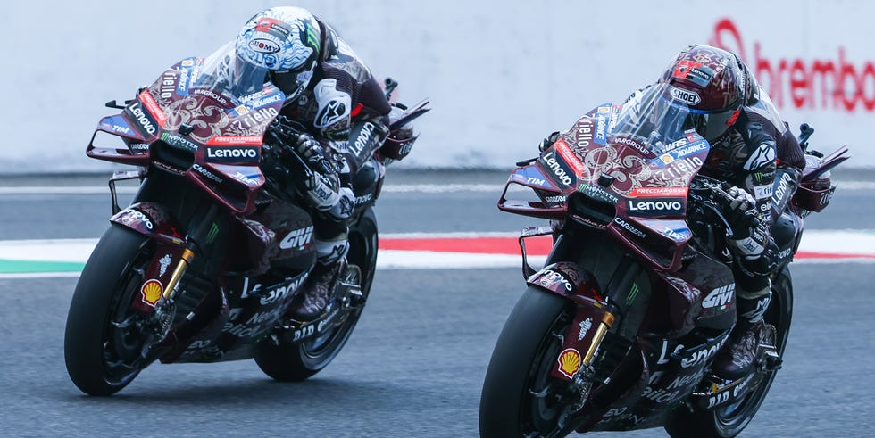 marc márquez y pecco bagnaia ducati motogp