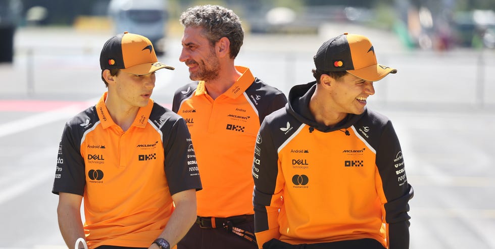 lando norris y oscar piastri mclaren f1