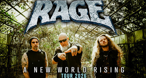 RAGE traerá su gira “A new world rising tour 2026” a España el próximo marzo