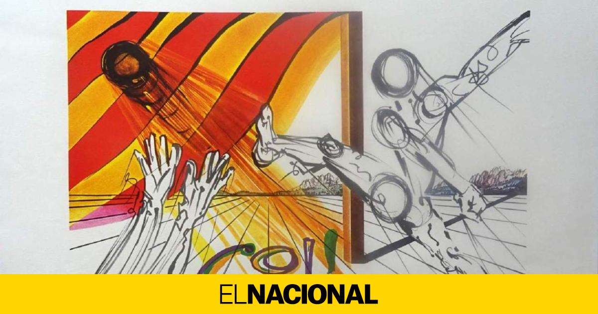 un cuadro de Dalí, salvador del Sant Andreu