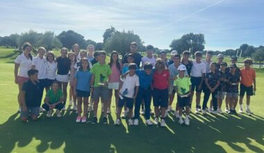 La Valmuza Golf reparte billetes para los Nacionales sub 16, infantil y alevín