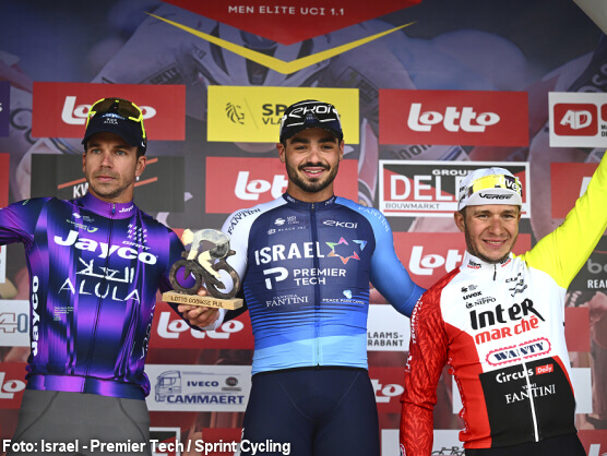 Oded Kogut logra la mayor victoria de su carrera al imponerse en la Gooikse Pijl 2025