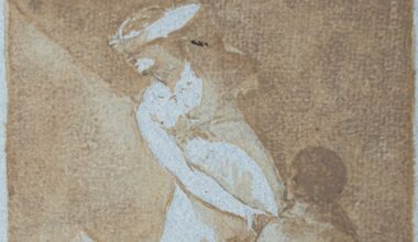 Ve la luz un dibujo inédito de Goya, que saldrá a subasta en Madrid