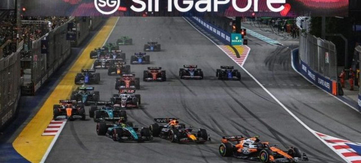 LA F1 VUELVE CON EL GP DE SINGAPUR. DÍAS, HORARIOS Y TODA LA ACTIVIDAD DE LA MÁXIMA