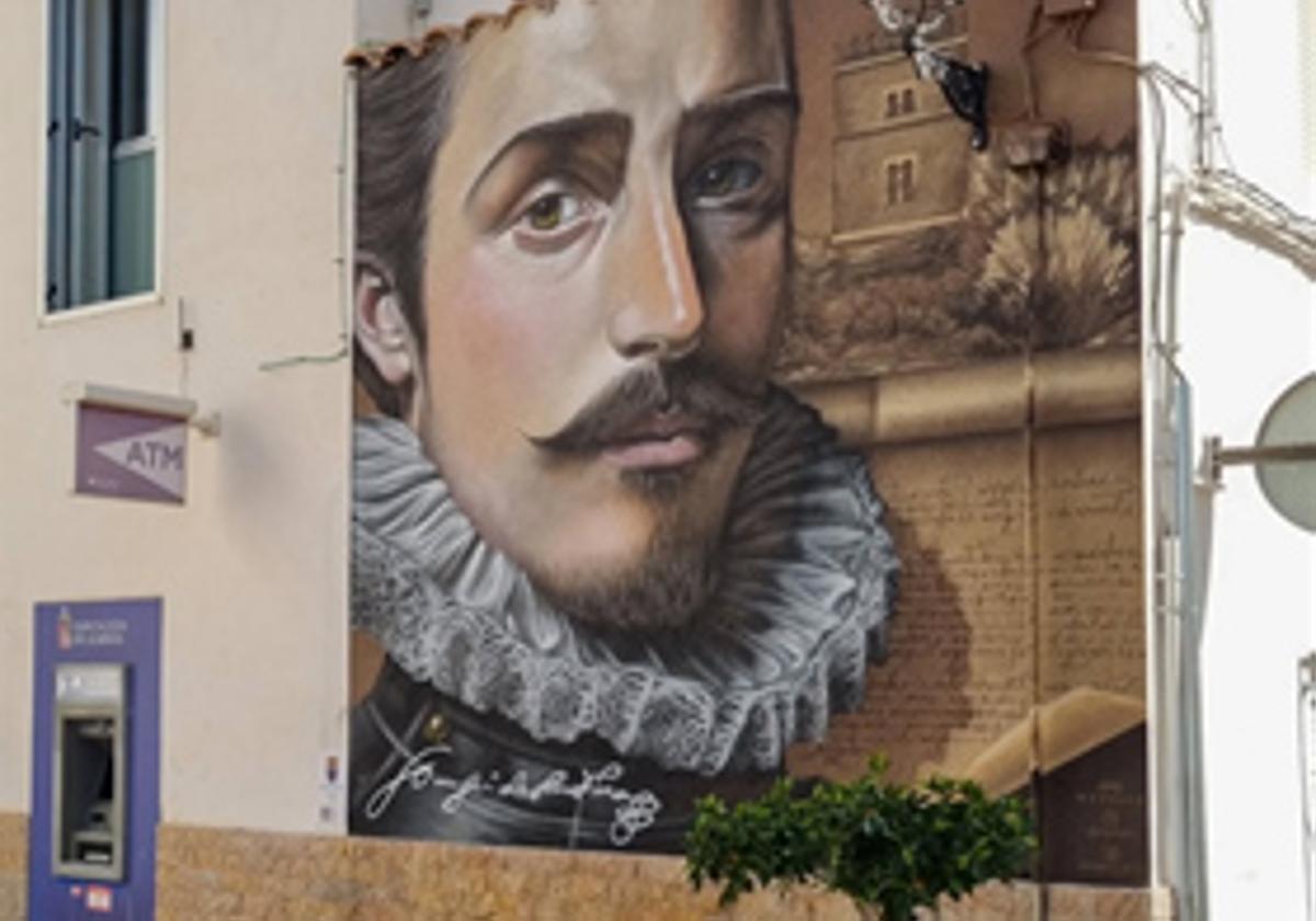 El grafiti que hace historia en un pueblo de la provincia