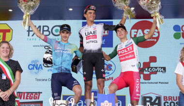 Isaac del Toro se luce en el GP Industria & Artigianato de Larciano