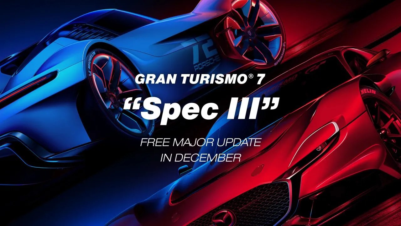 Gran Turismo 7 Spec III llegará en diciembre con dos circuitos y ocho coches