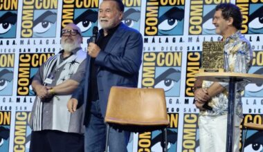 Expectación en San Diego Comic-Con Málaga con la llegada del héroe Arnold Schwarzenegger