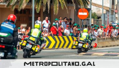 Operativo especial de la Guardia Civil en Galicia por el paso de La Vuelta por Pontevedra y Lugo
