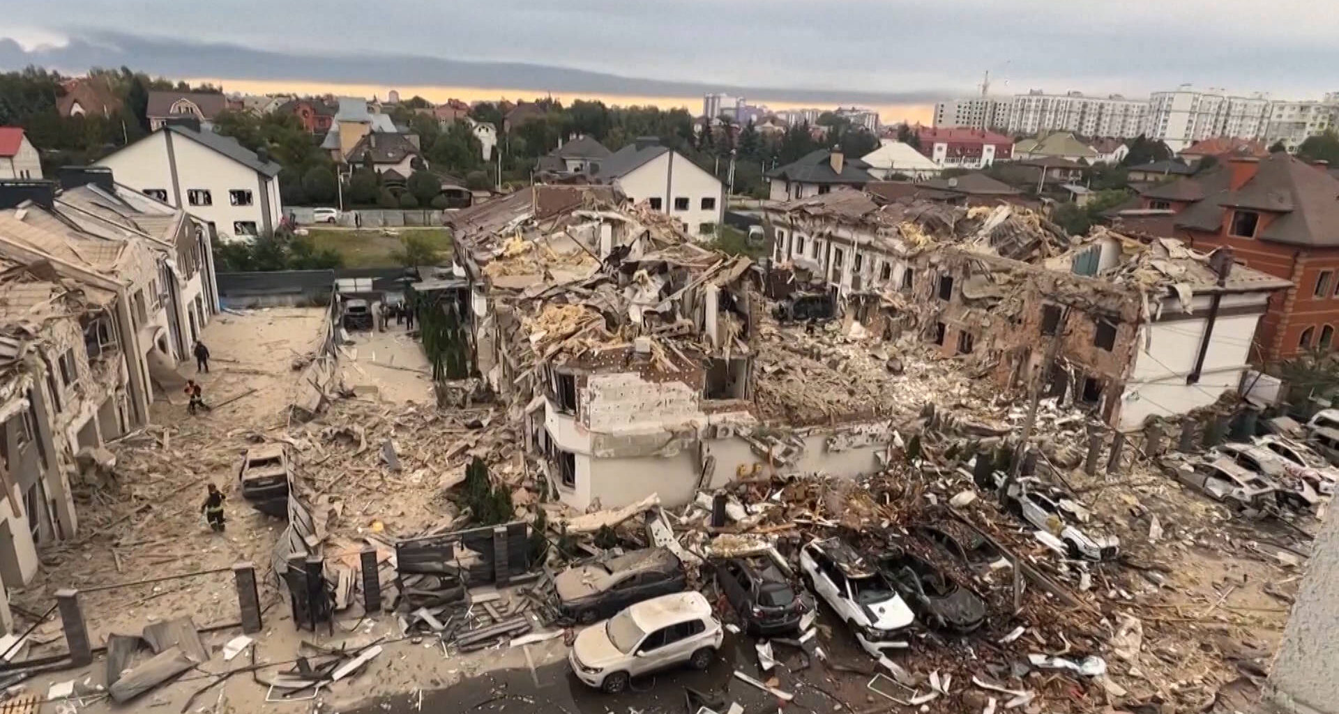Rusia lanza un ataque con drones y misiles de crucero contra Ucrania