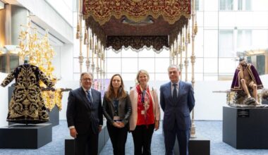 La Unión Europea muestra a los profesionales del arte sacro sevillano la hoja de ruta para evitar los plagios de Pakistán
